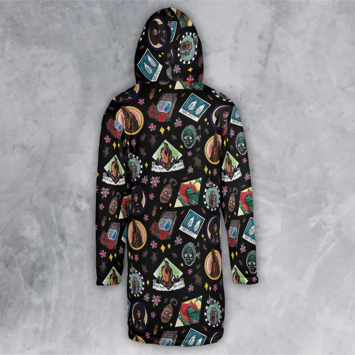 Hooded Cloak Coat - B9ZARCNN