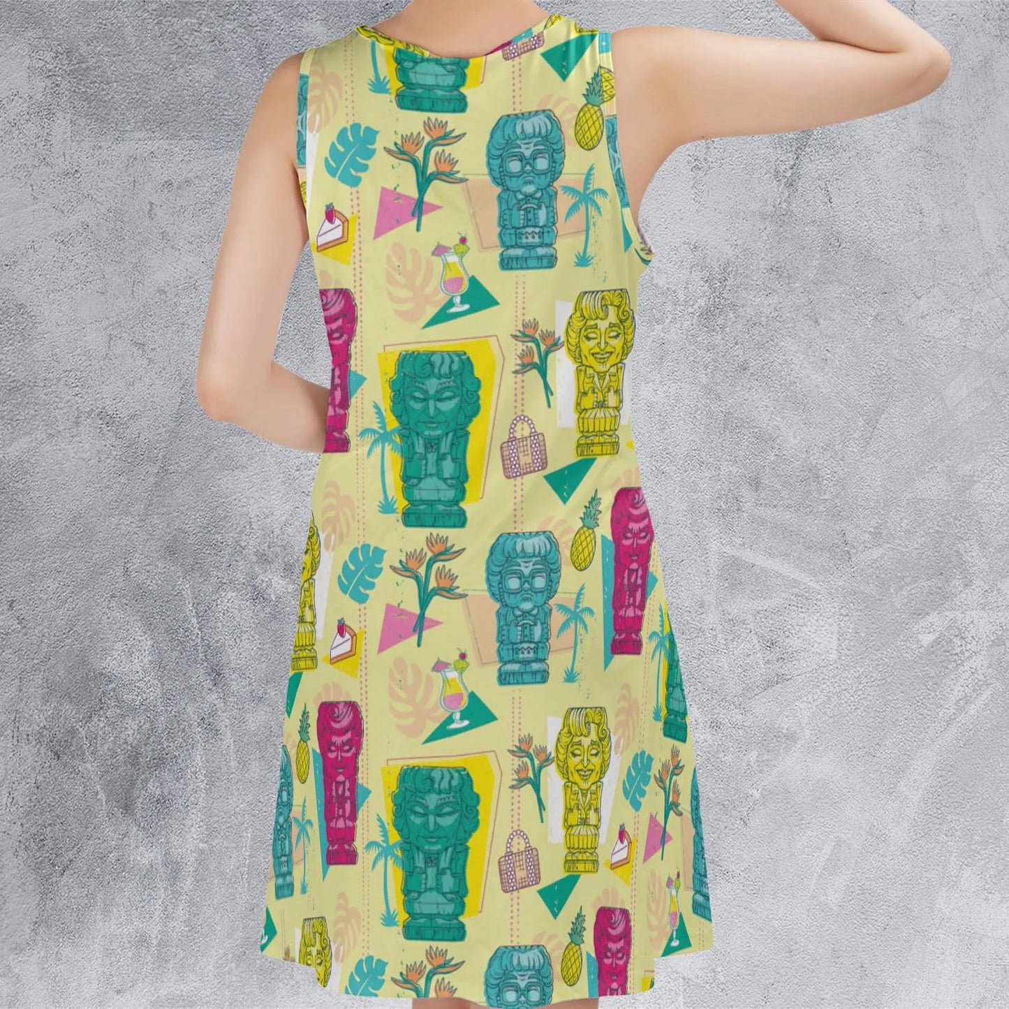 Sleeveless Dress - XZA6NDGA