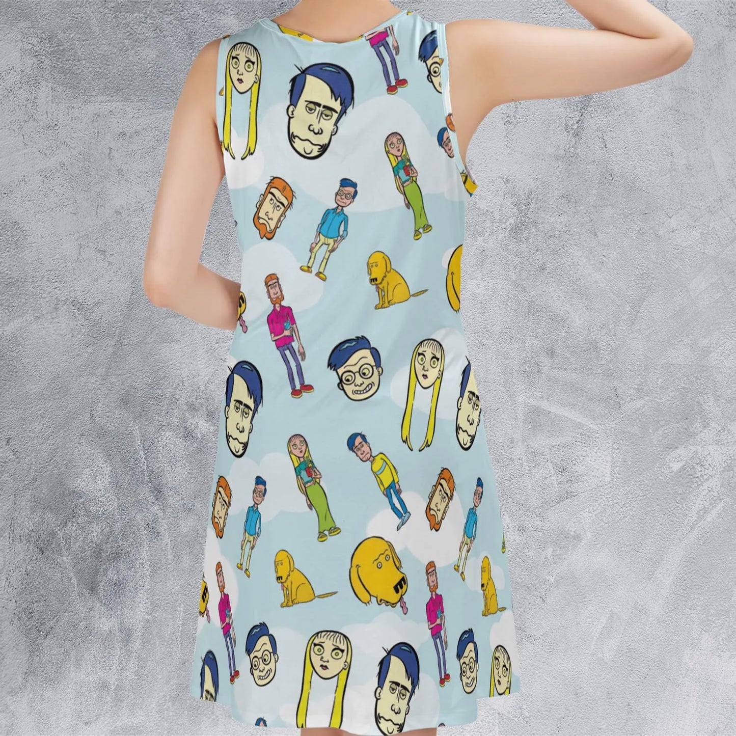 Sleeveless Dress - NAQ3P9LW