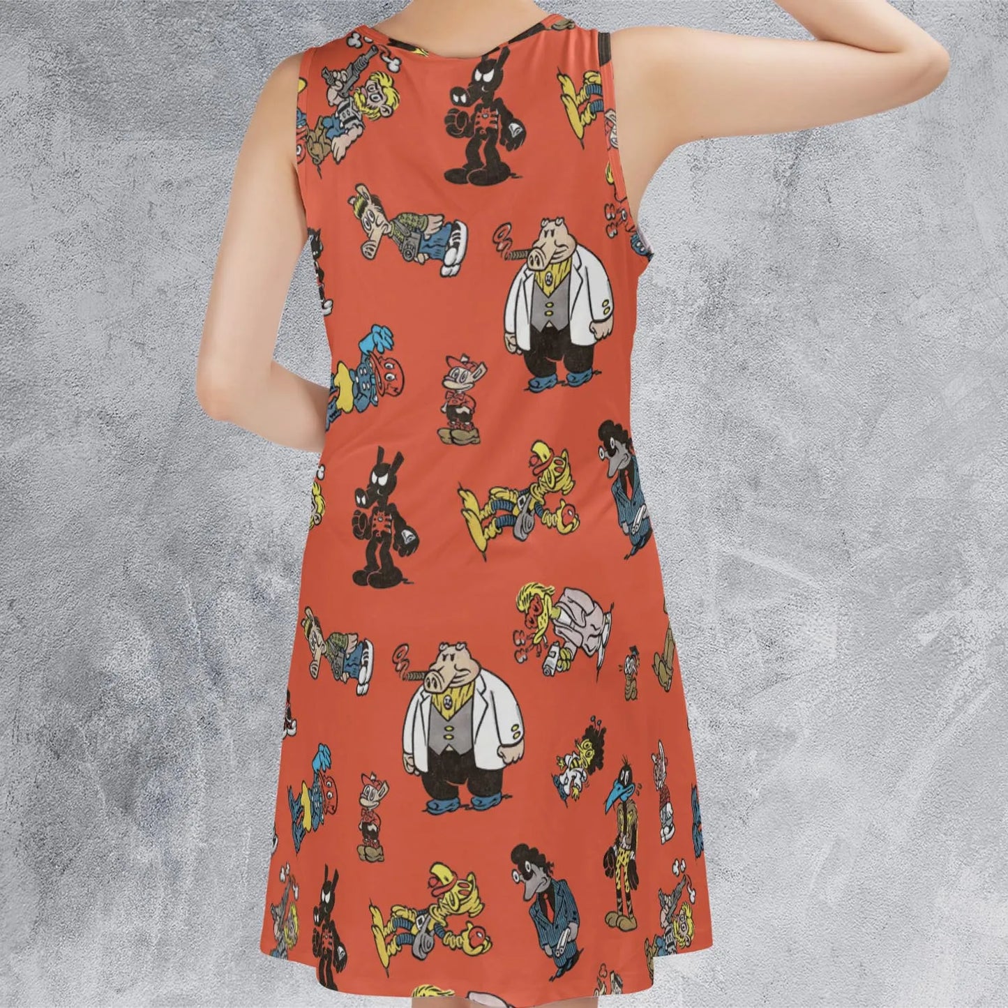 Sleeveless Dress - 2KU1JD4L