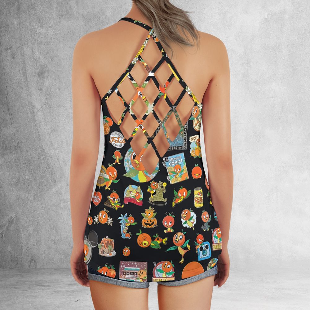 Criss Cross Tank Top - JUM17UDJ - - 3