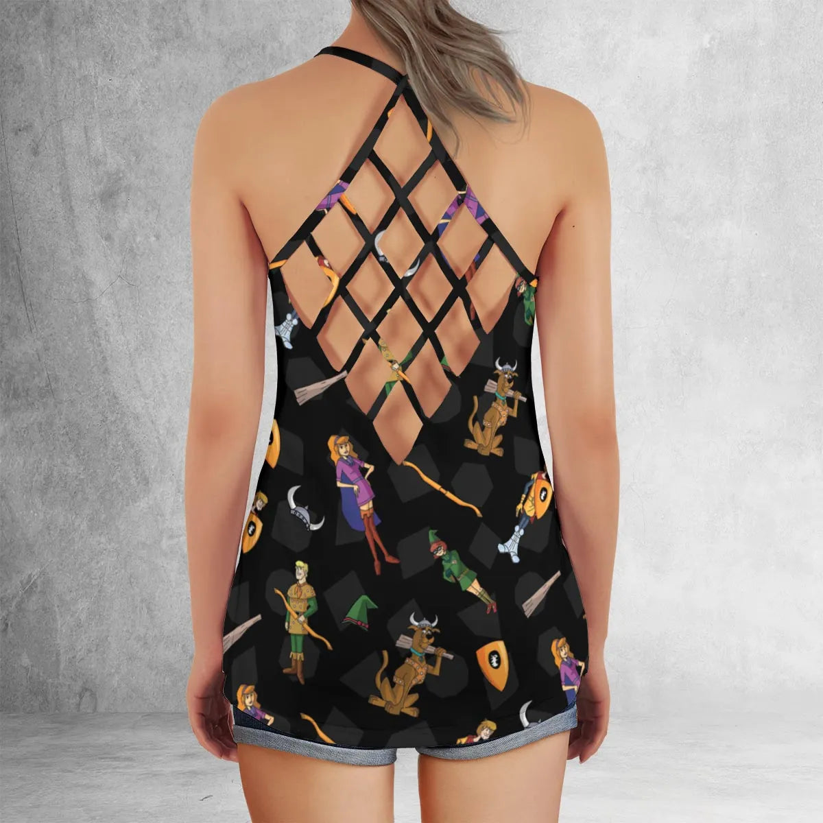 Criss Cross Tank Top - 244M573M