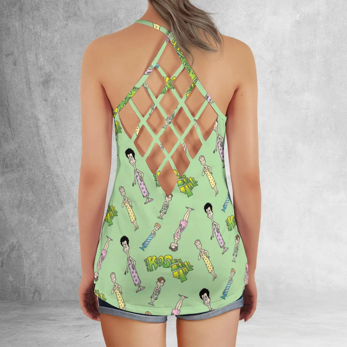 Criss Cross Tank Top - LFK26MHV