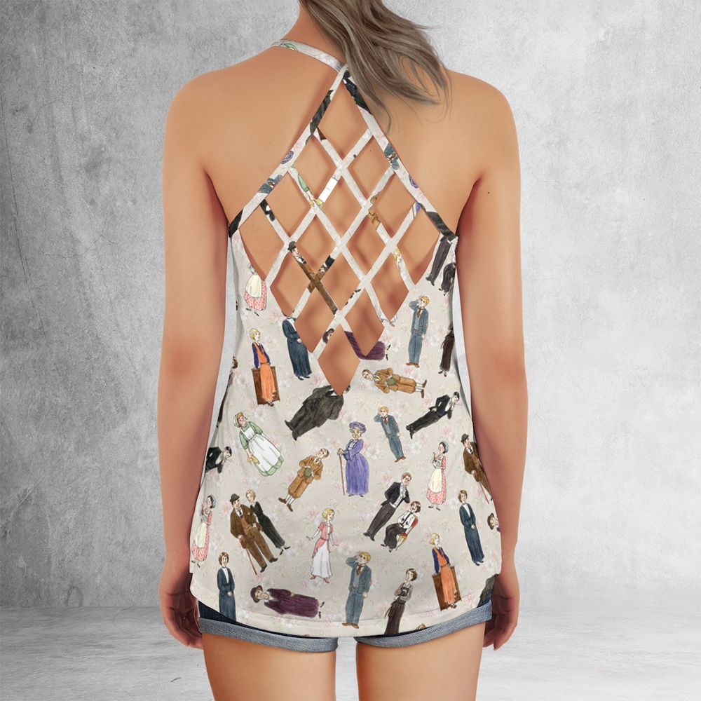 Criss Cross Tank Top - XHNDYXR3 - - 3