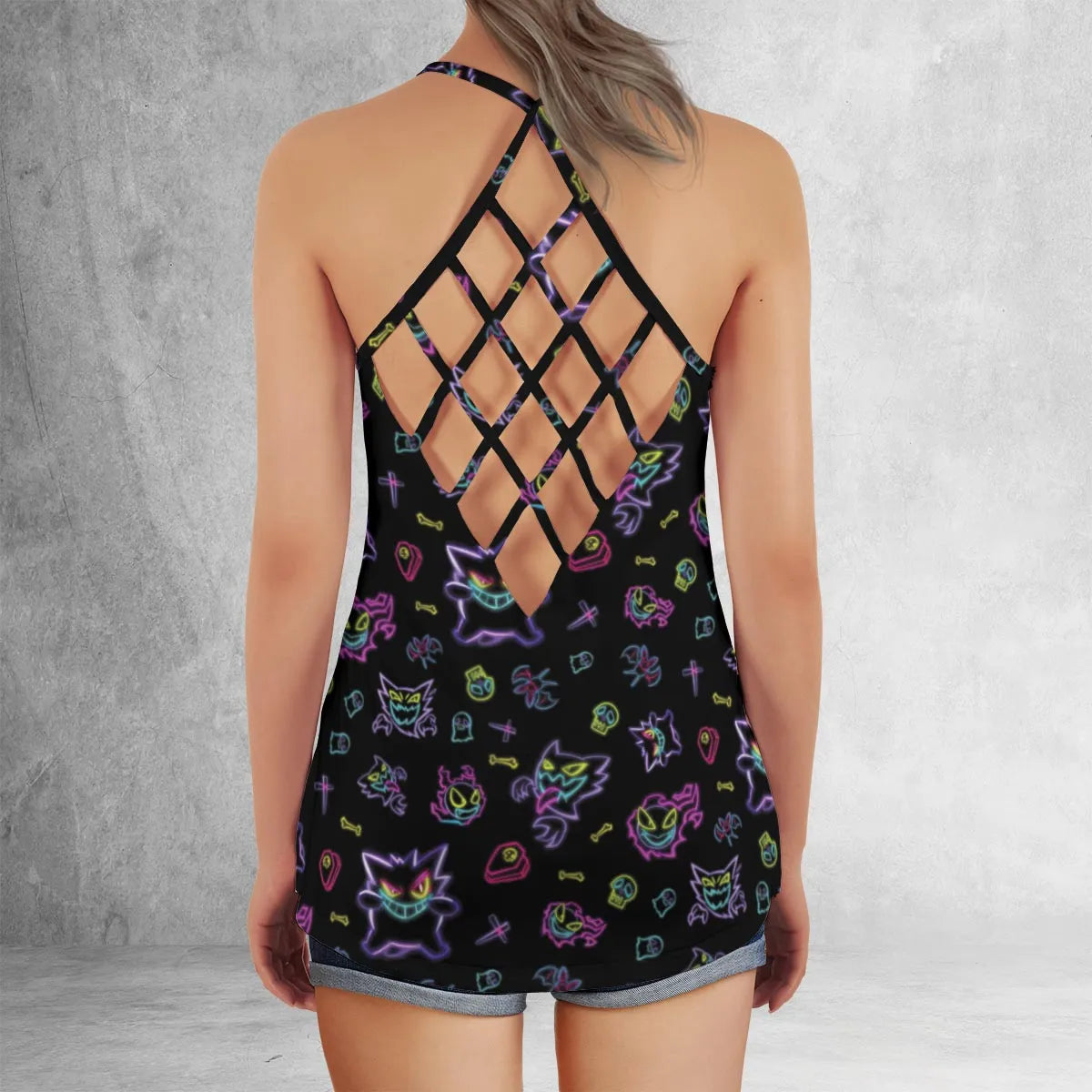 Criss Cross Tank Top - X2MZ35LS