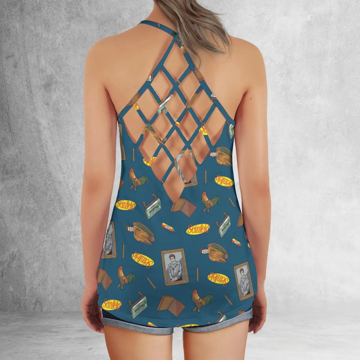 Criss Cross Tank Top - NYN5EGRT