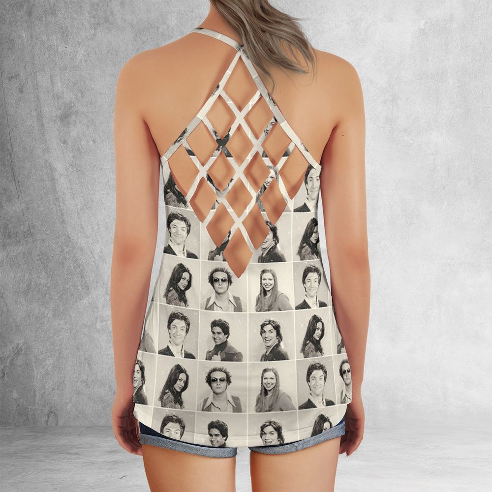 Criss Cross Tank Top - 6P74YKX7 - - 3
