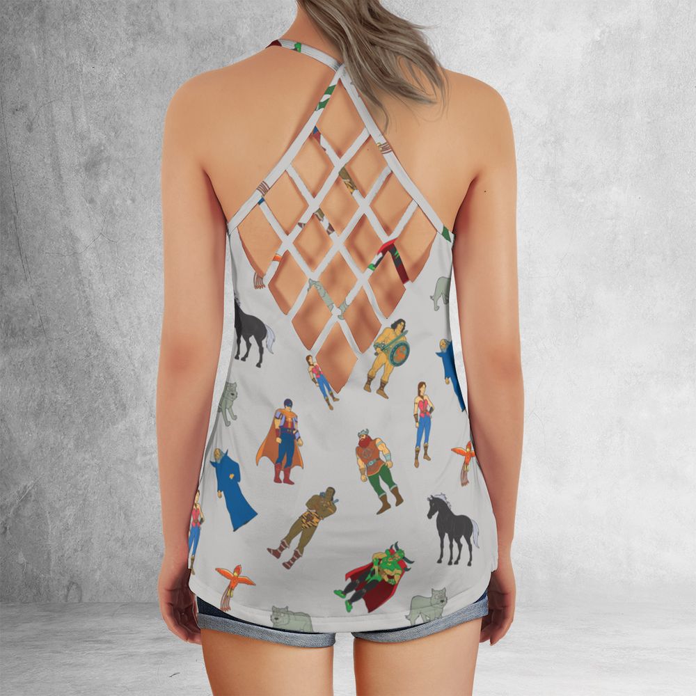 Criss Cross Tank Top - A934WHCF - - 3