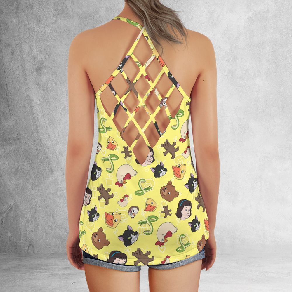 Criss Cross Tank Top - NEPPAX7M - - 3