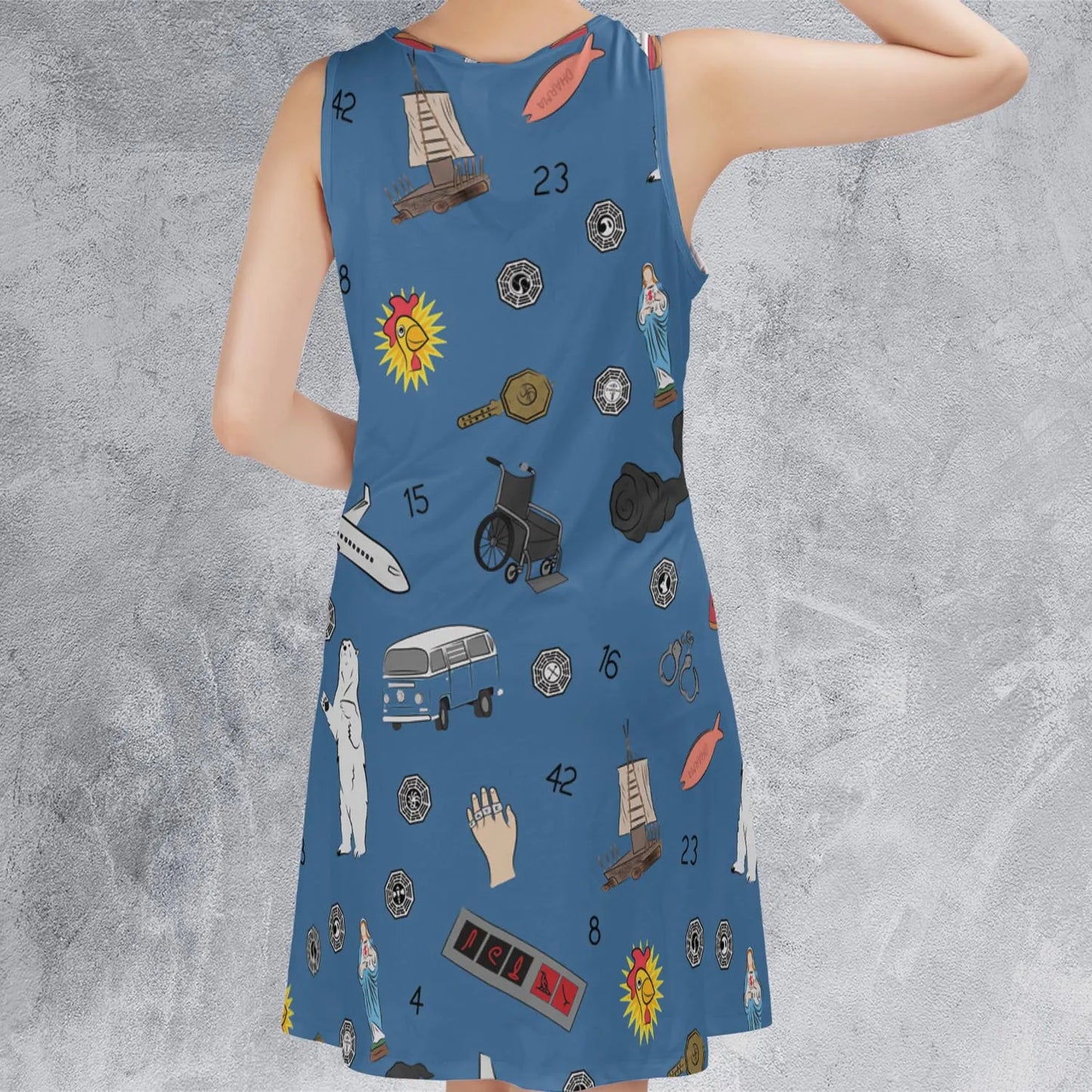 Sleeveless Dress - KVR9Q4QN