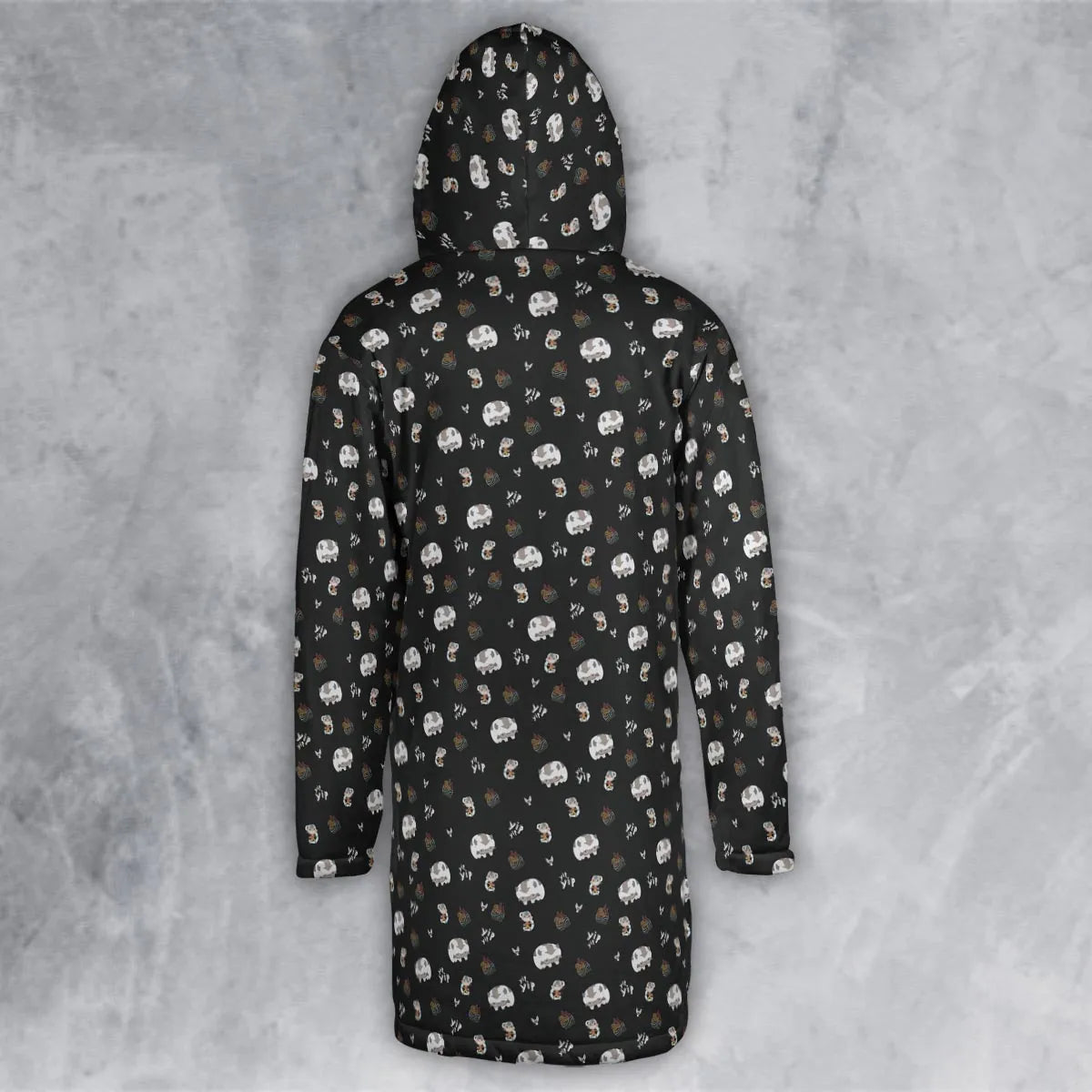 Hooded Cloak Coat - D76ACNFC