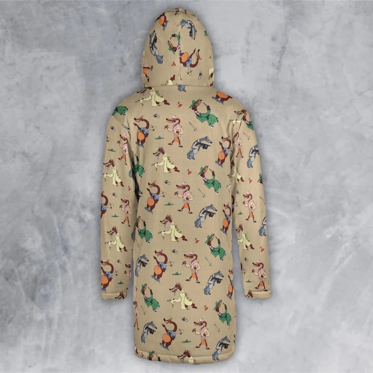 Hooded Cloak Coat - MBAS1DNH