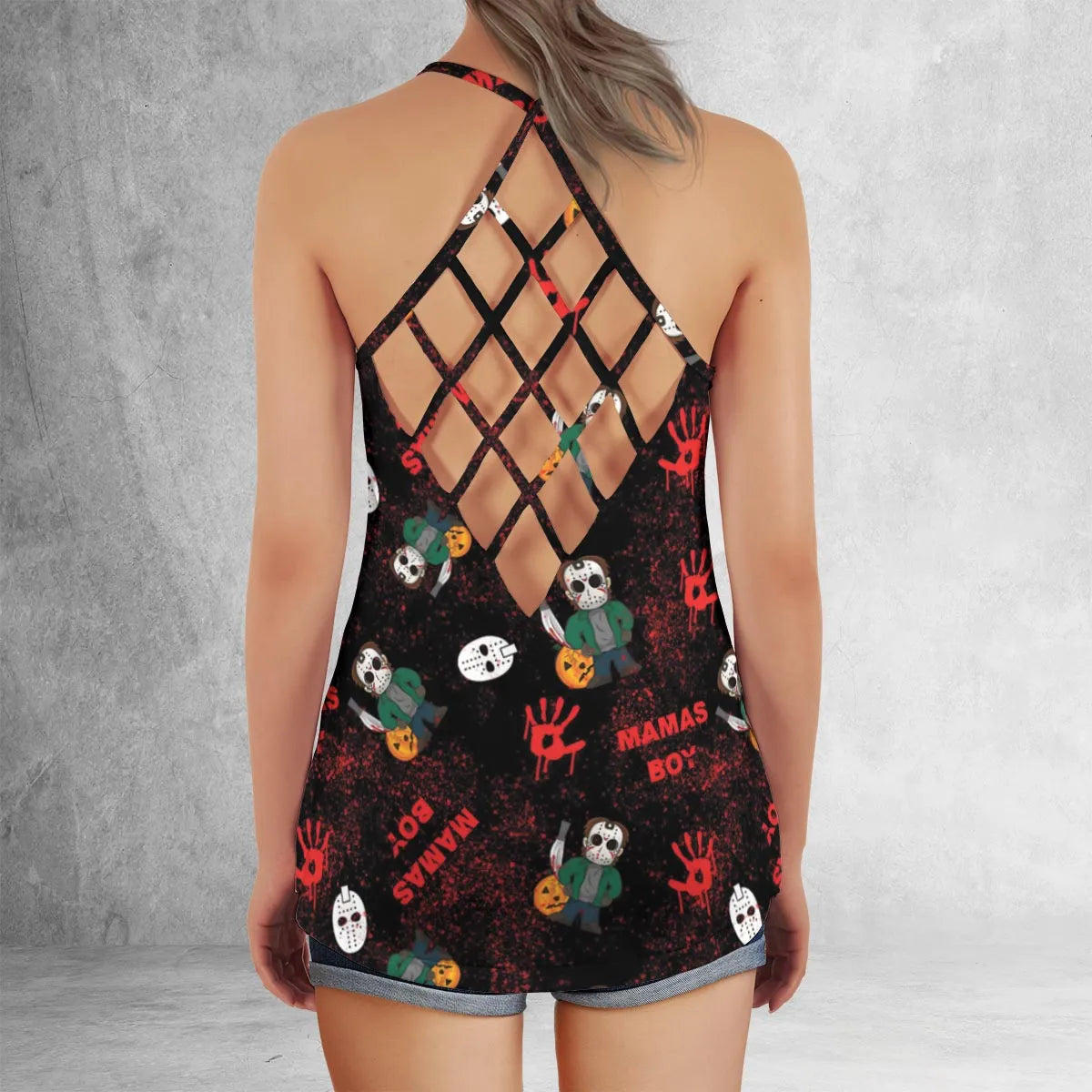 Criss Cross Tank Top - GVF1TKAZ