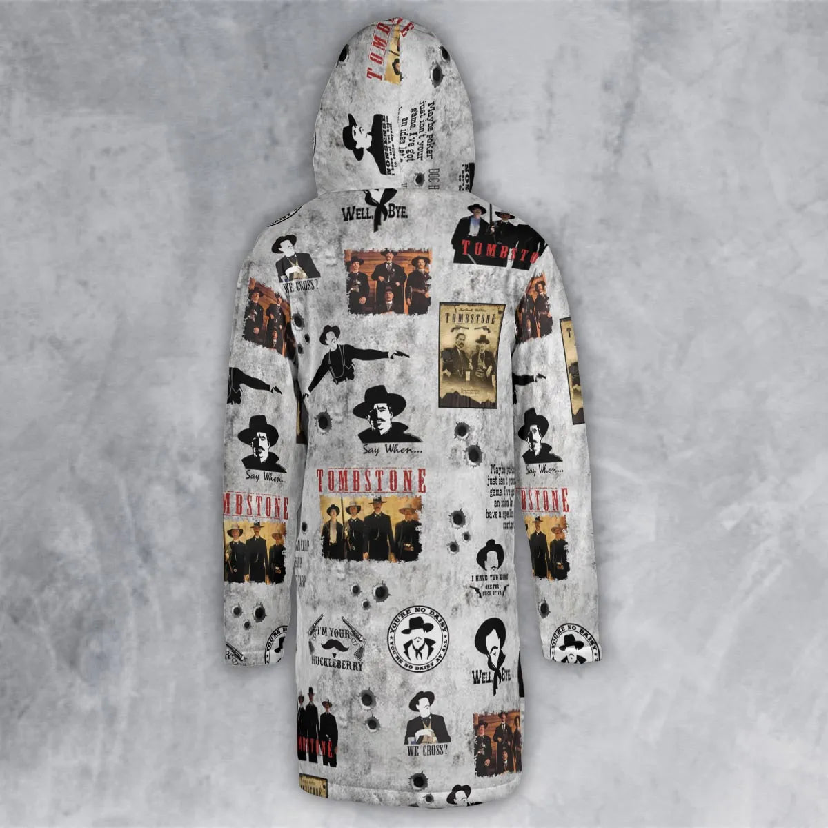 Hooded Cloak Coat - J841466V