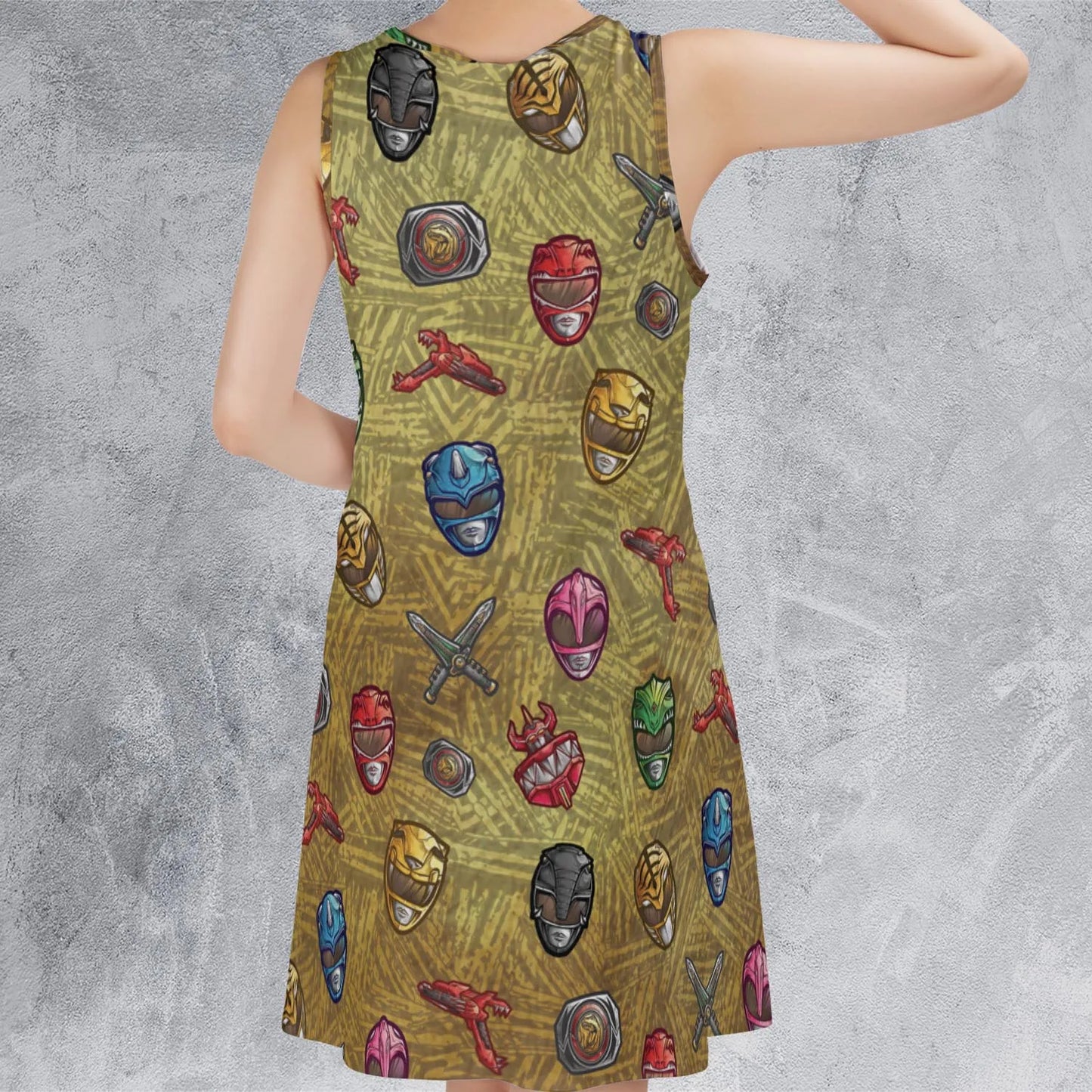 Sleeveless Dress - HUGFTEN5