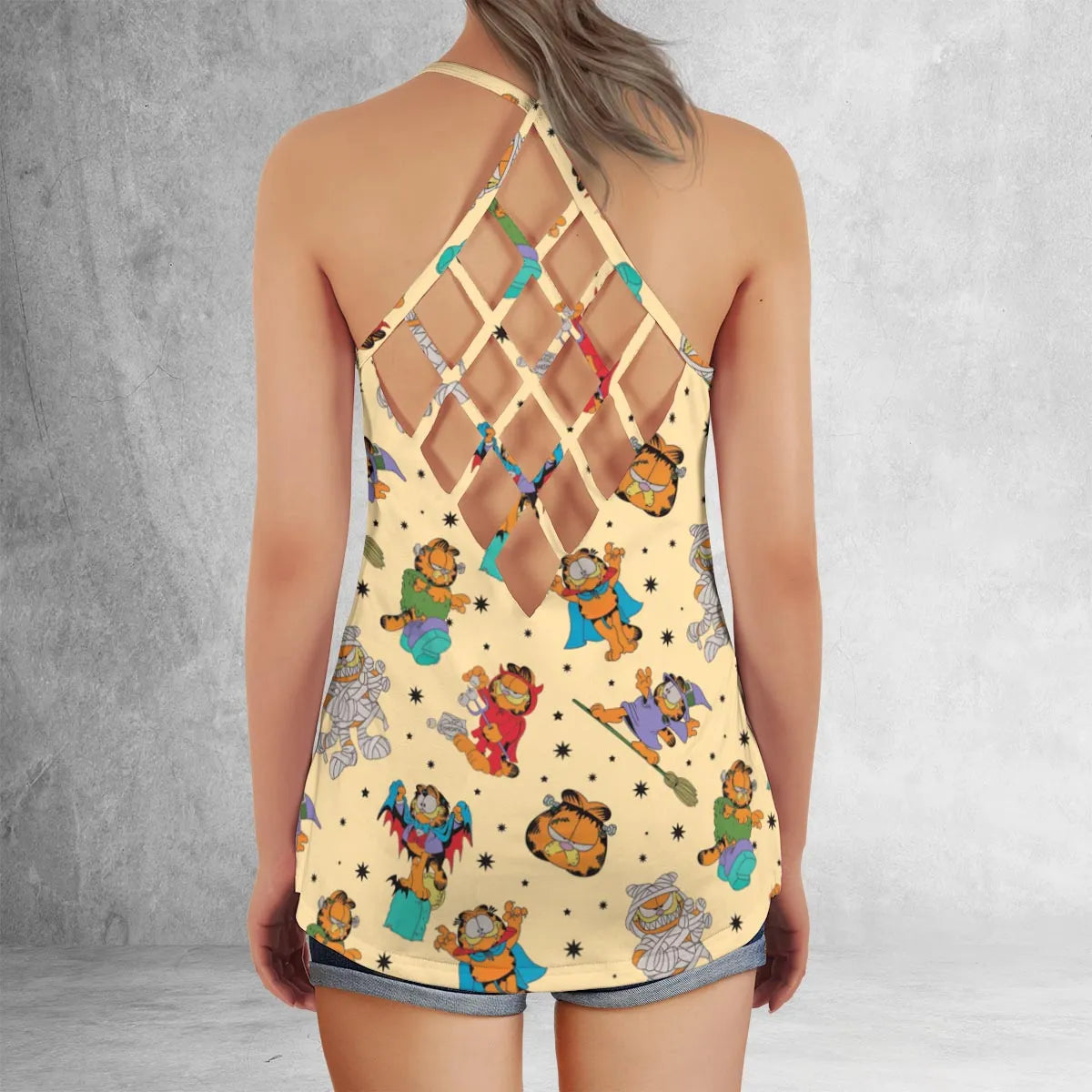 Criss Cross Tank Top - GXCKN9RF