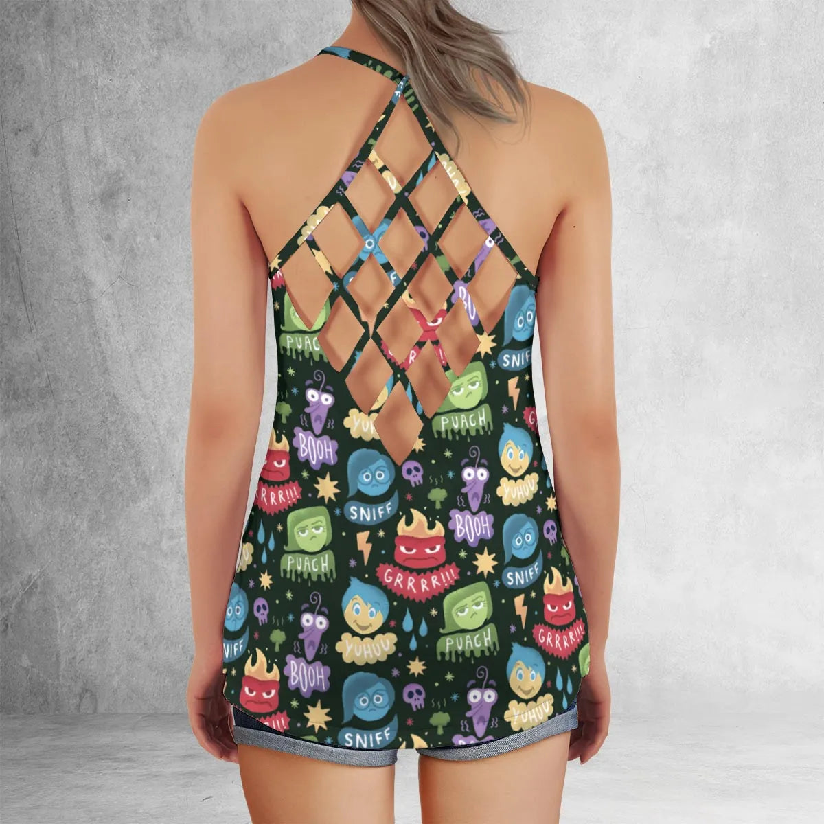 Criss Cross Tank Top - 43HSMMY1