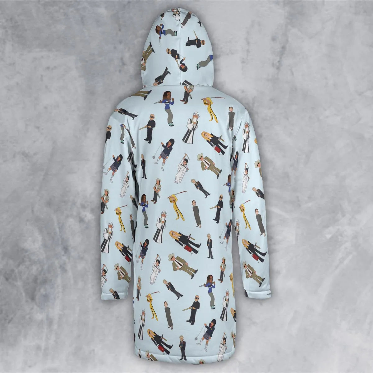 Hooded Cloak Coat - 4WVFE4T9