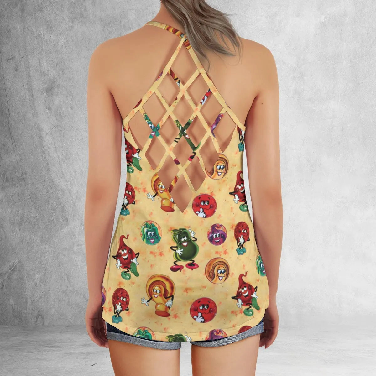 Criss Cross Tank Top - WKSJMRMT