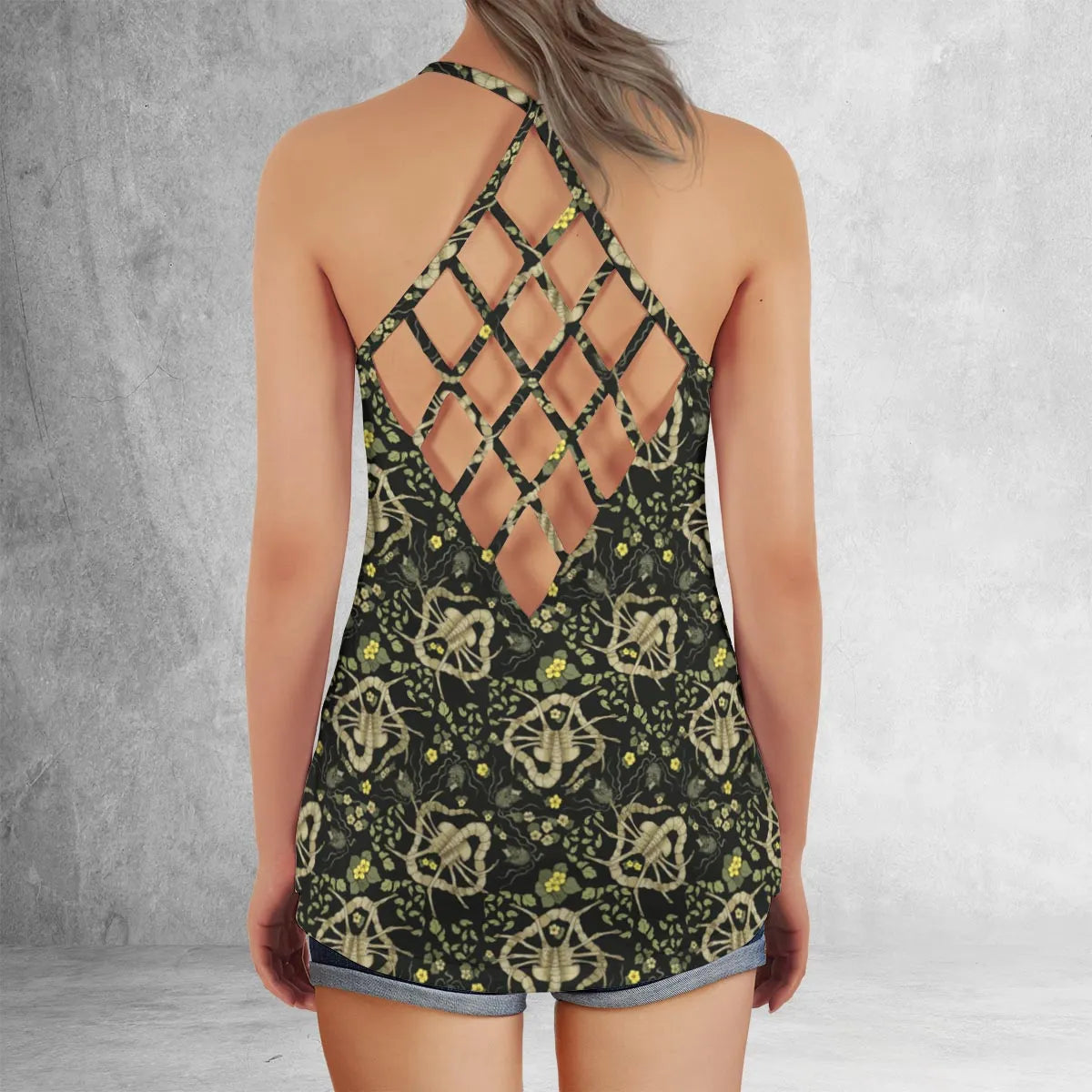 Criss Cross Tank Top - HBQSW1CY