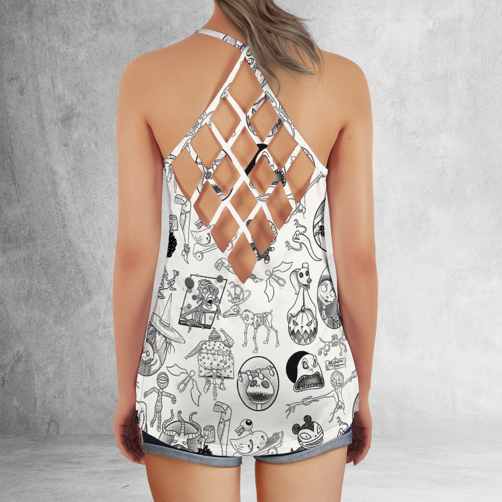 Criss Cross Tank Top - FKYG338S - - 3