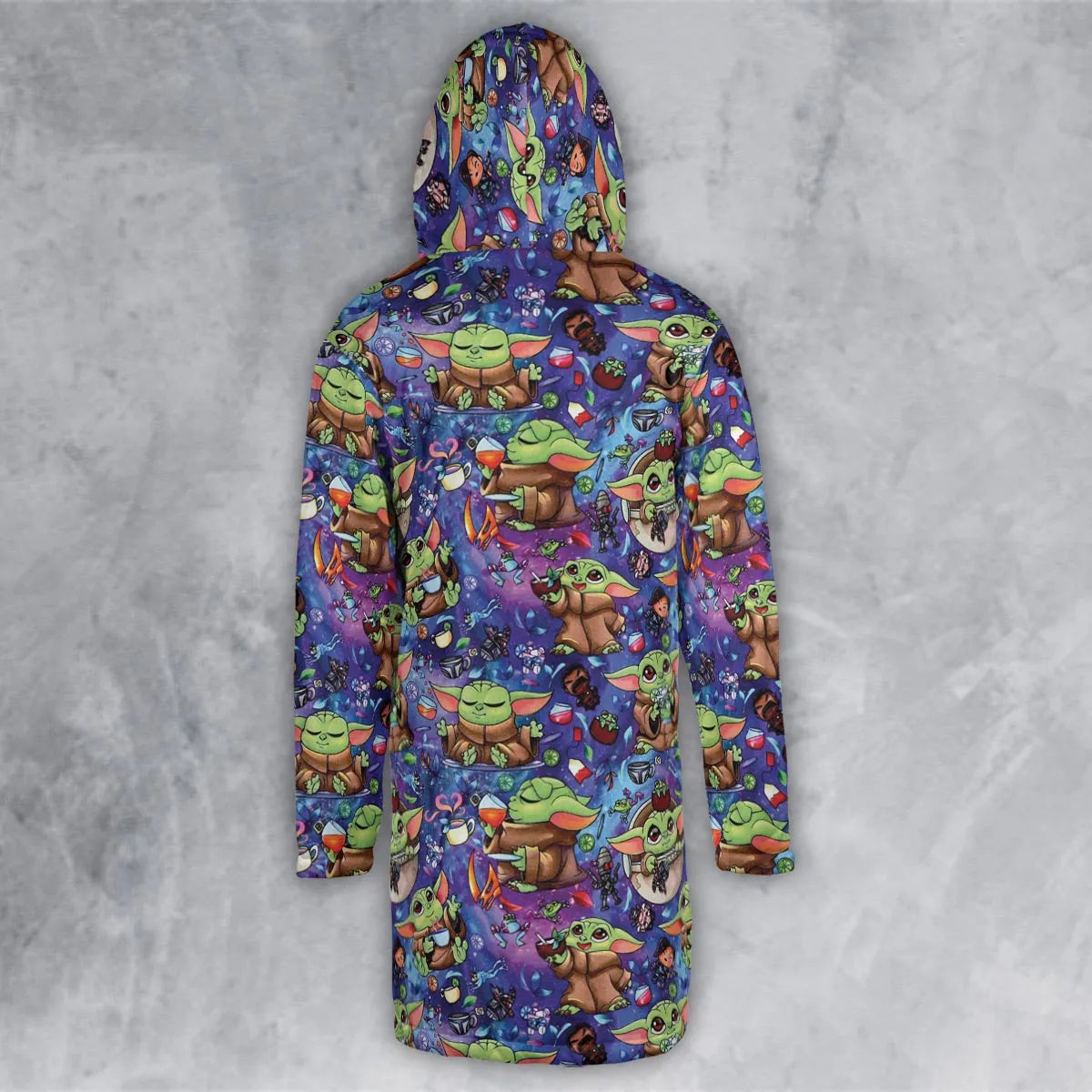 Hooded Cloak Coat - 1F669GYK