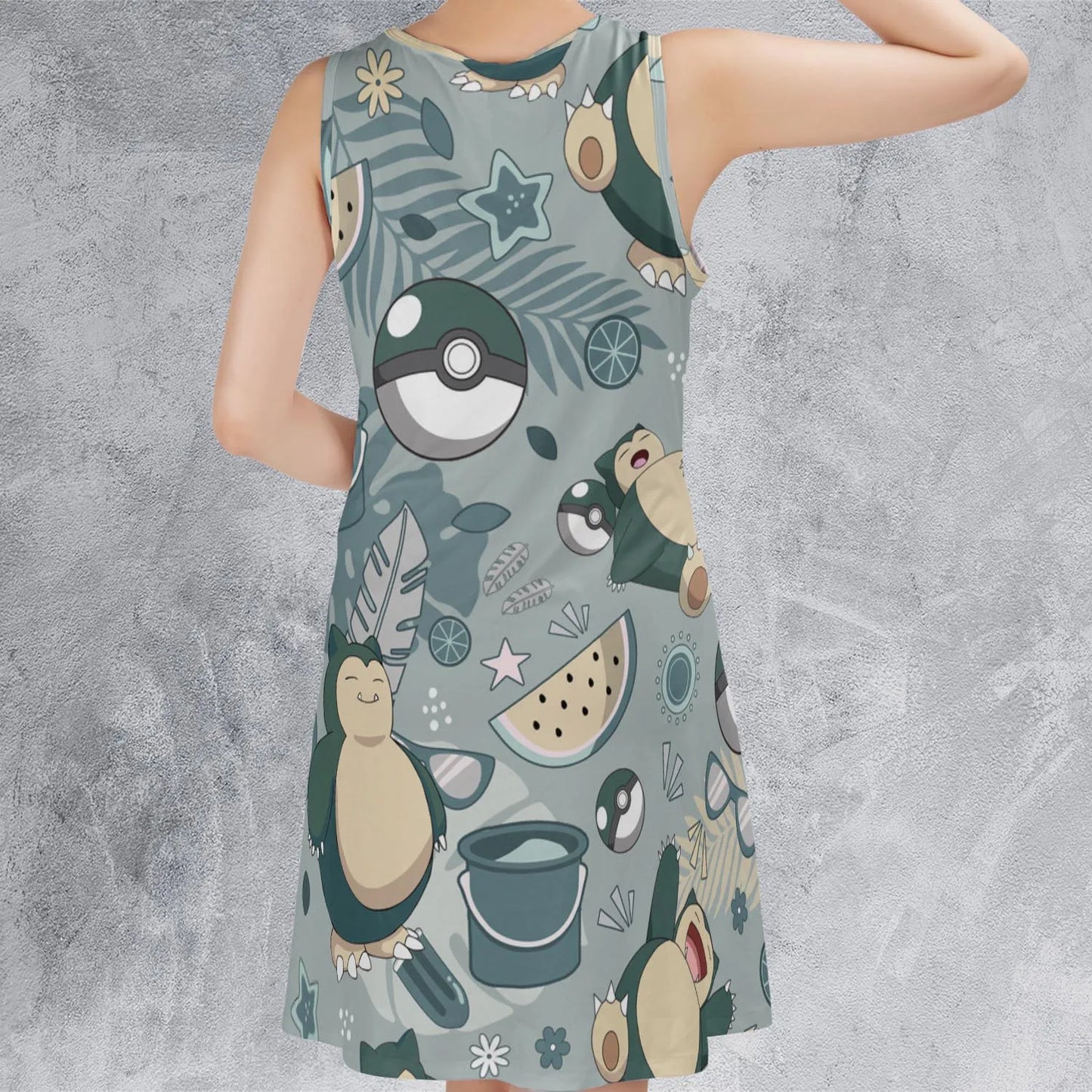 Sleeveless Dress - VU7ZNGBF