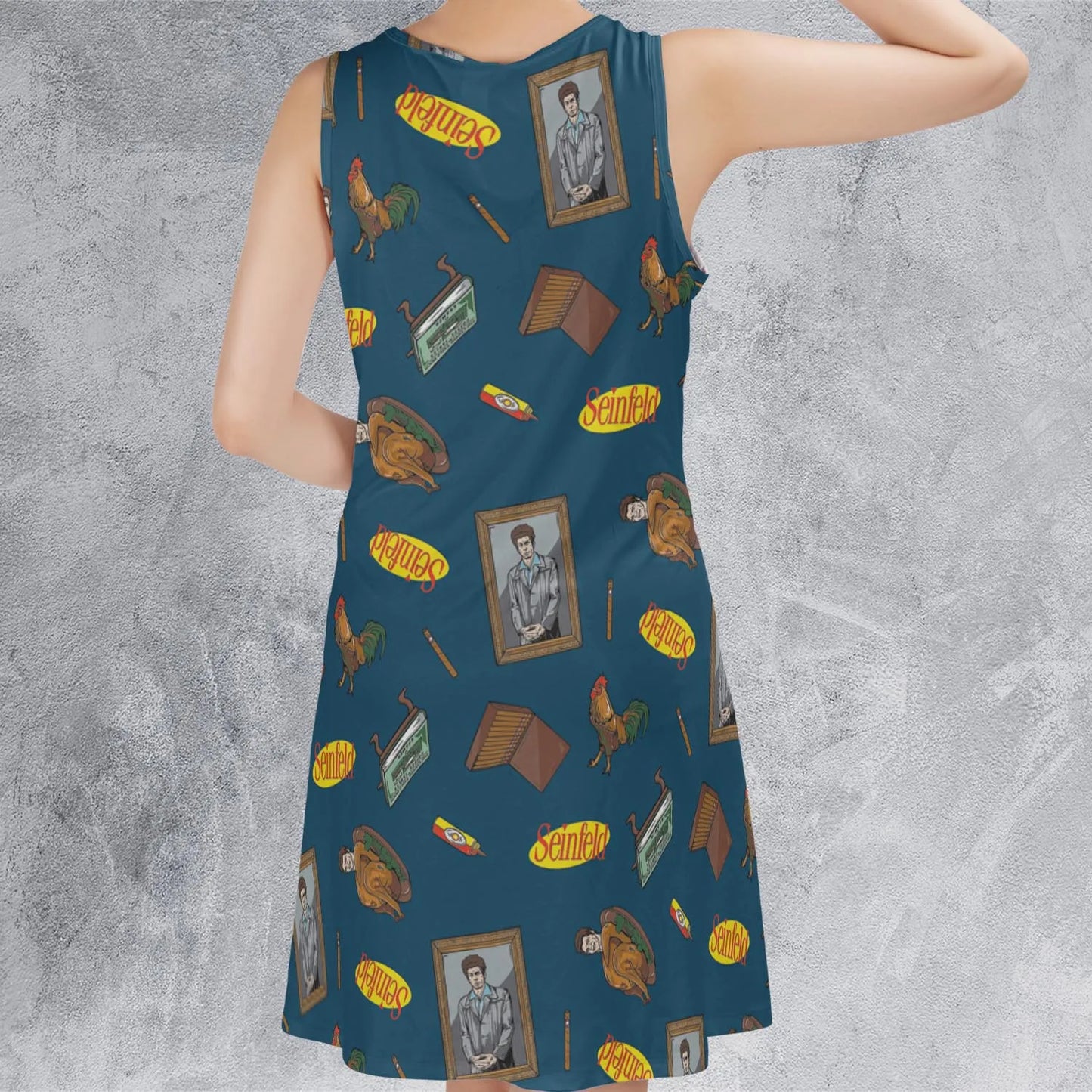 Sleeveless Dress - B1ZEBRPJ