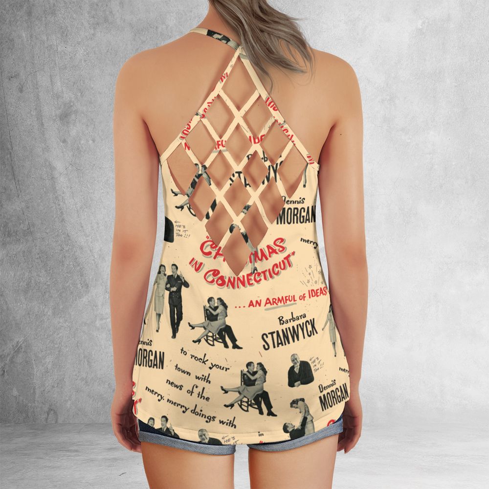 Criss Cross Tank Top - JW8FMVFC - - 3