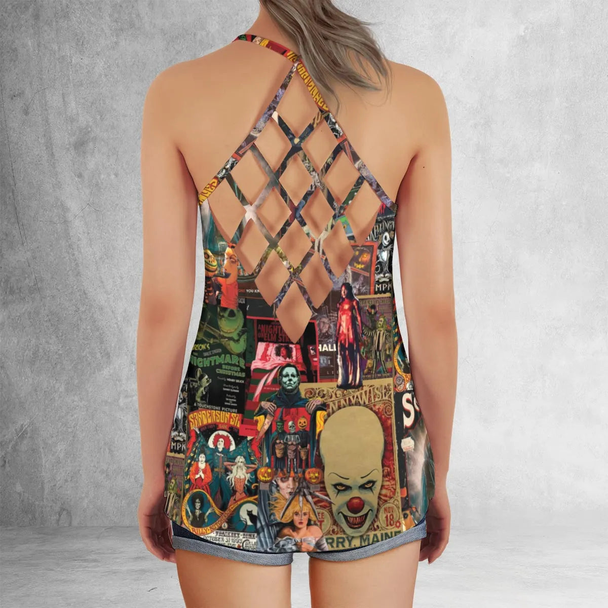 Criss Cross Tank Top - YKJVM2P9