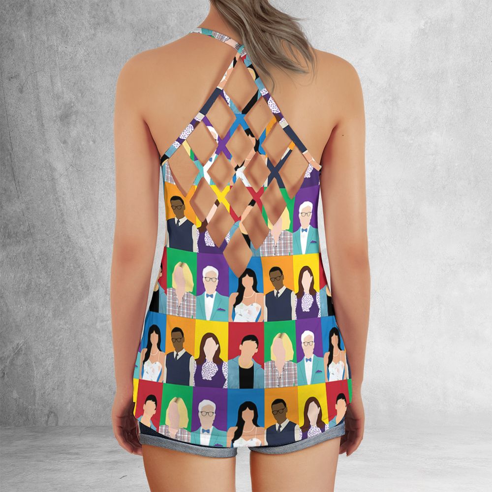Criss Cross Tank Top - ETAXKL6X - - 3