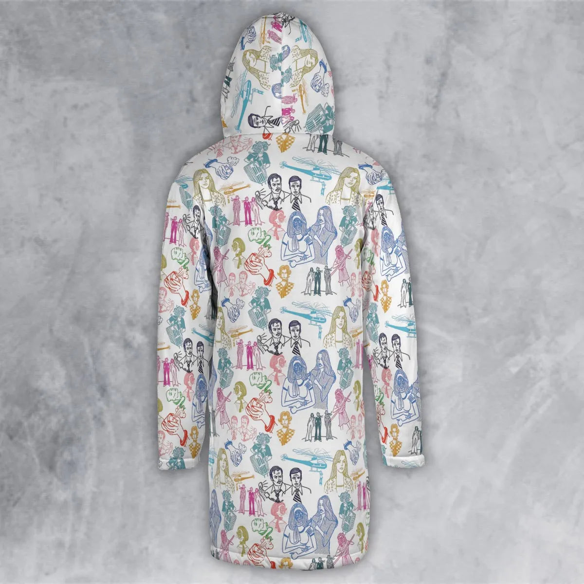 Hooded Cloak Coat - YVQCHZME