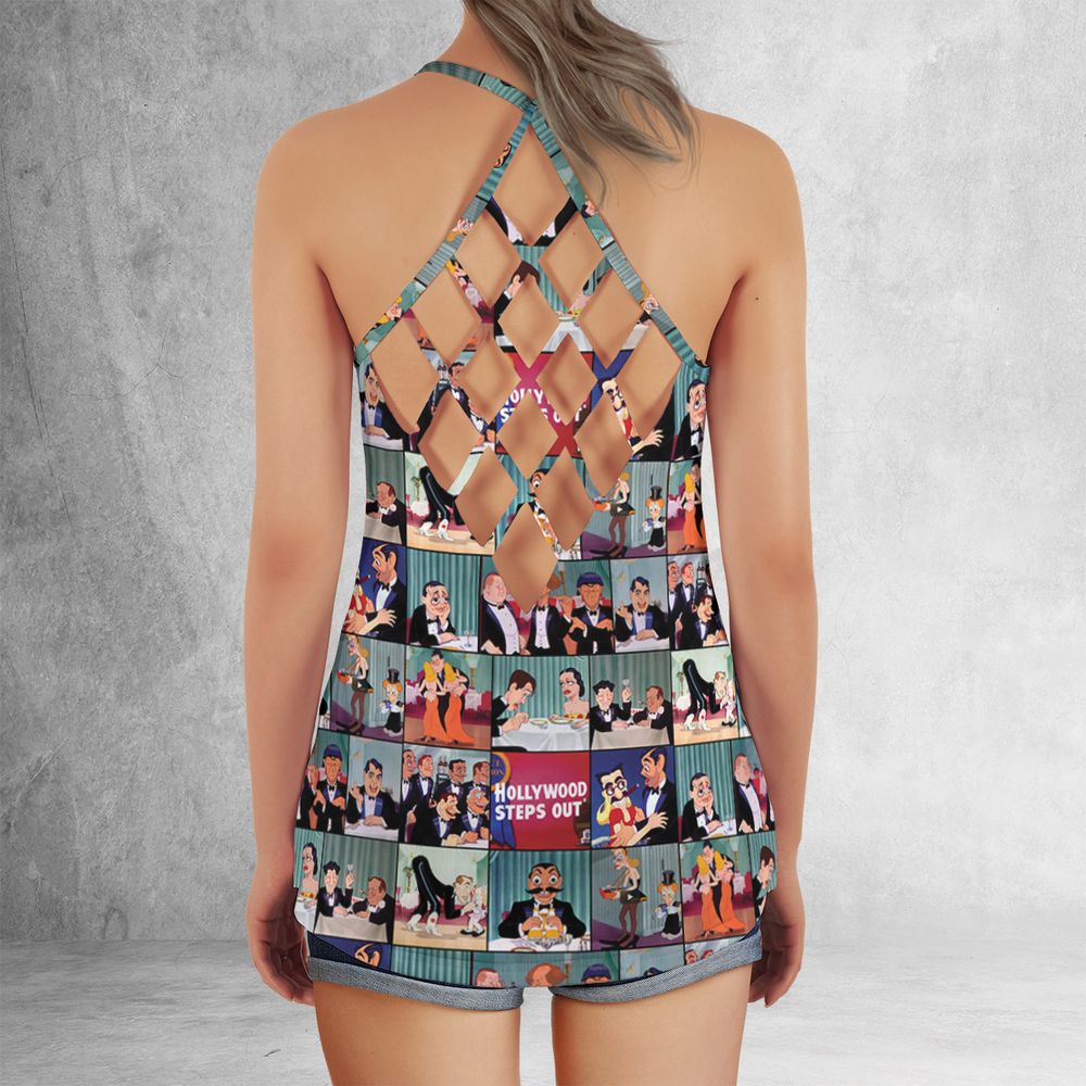Criss Cross Tank Top - CSEZZU2P - - 3