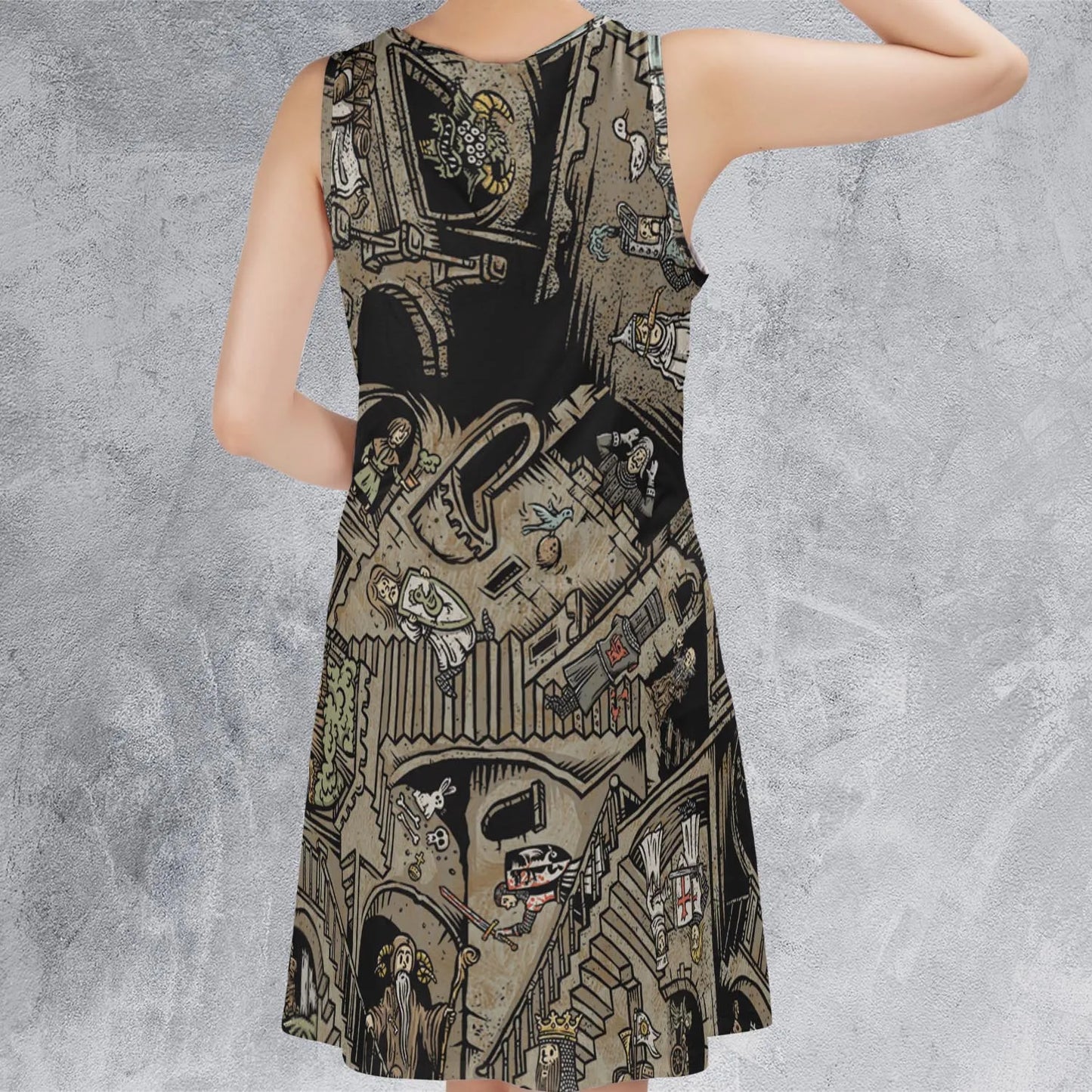 Sleeveless Dress - HU52T4DA