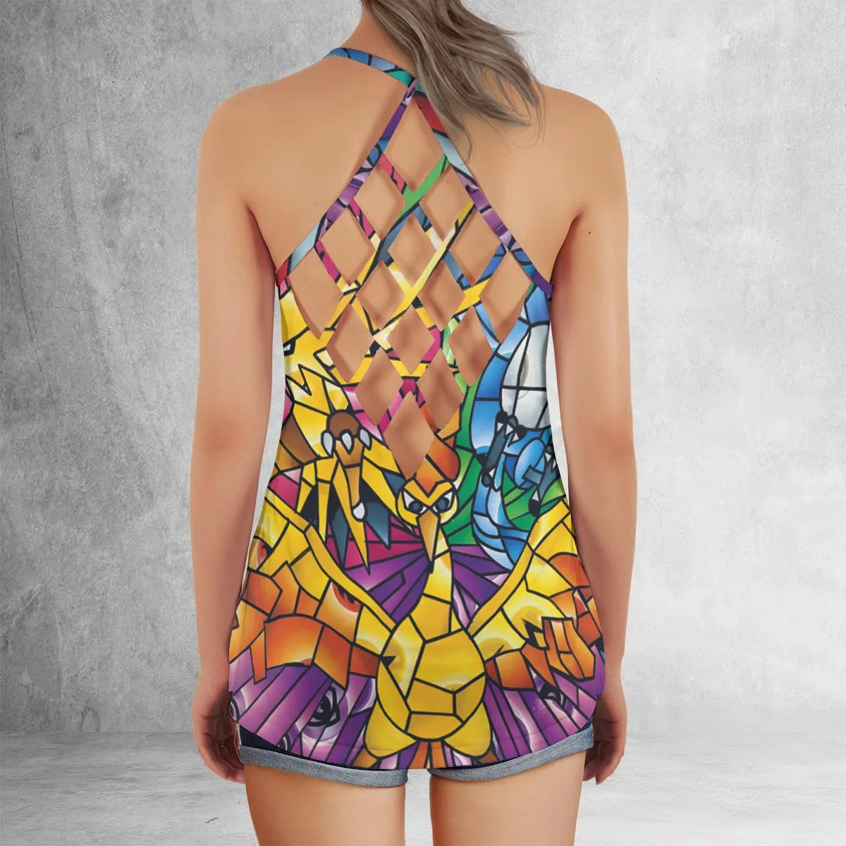 Criss Cross Tank Top - 6GYS9MV1