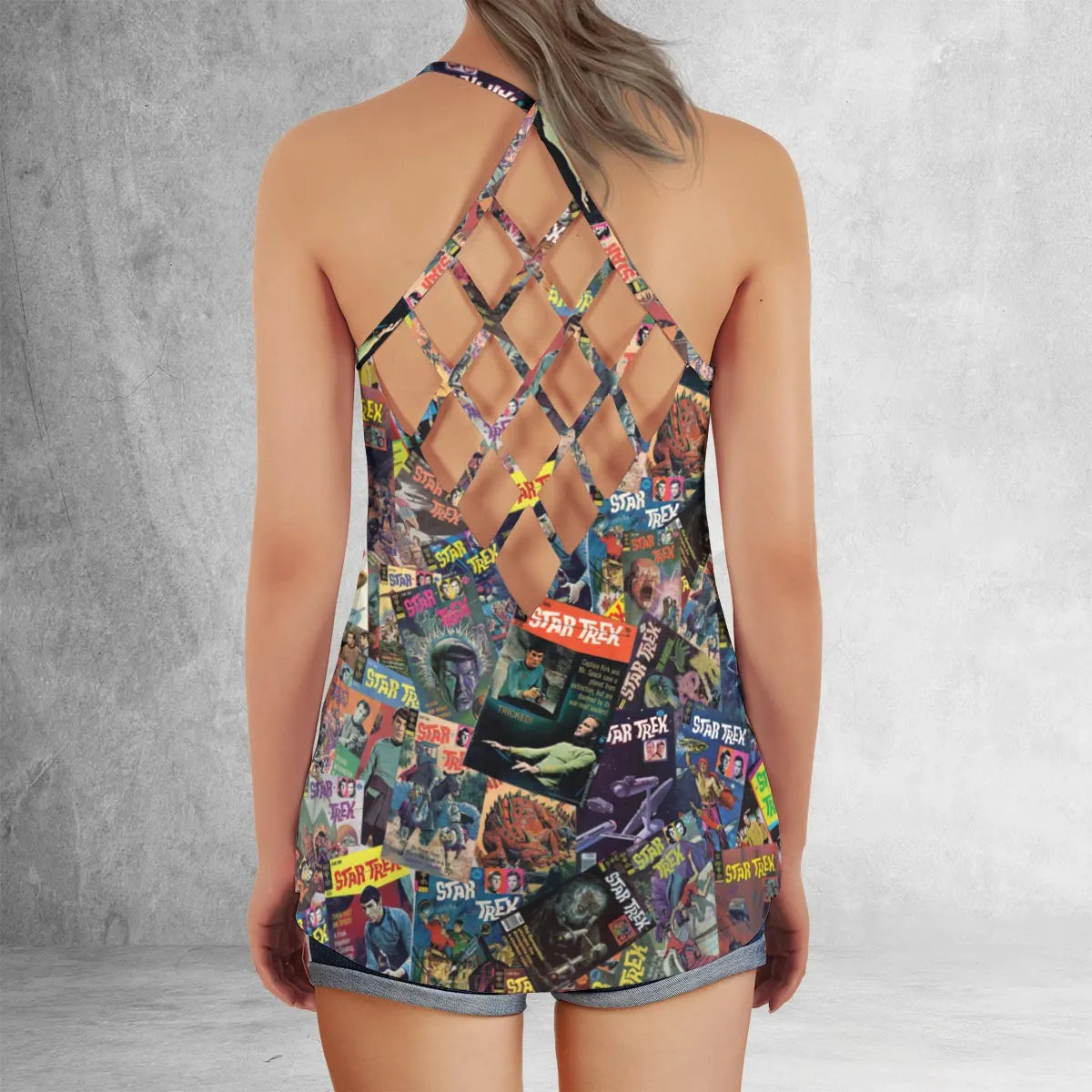 Criss Cross Tank Top - 39RY4QAT