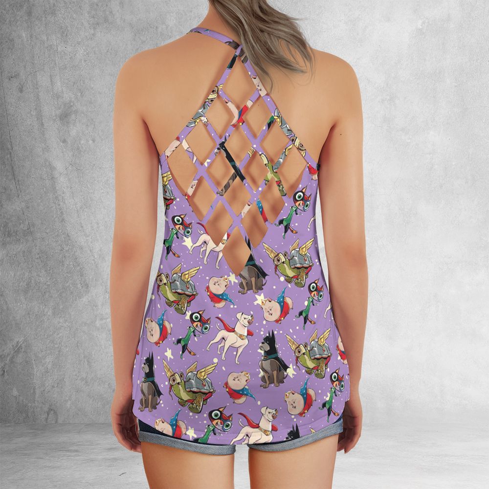 Criss Cross Tank Top - 2NPKUVKB - - 3