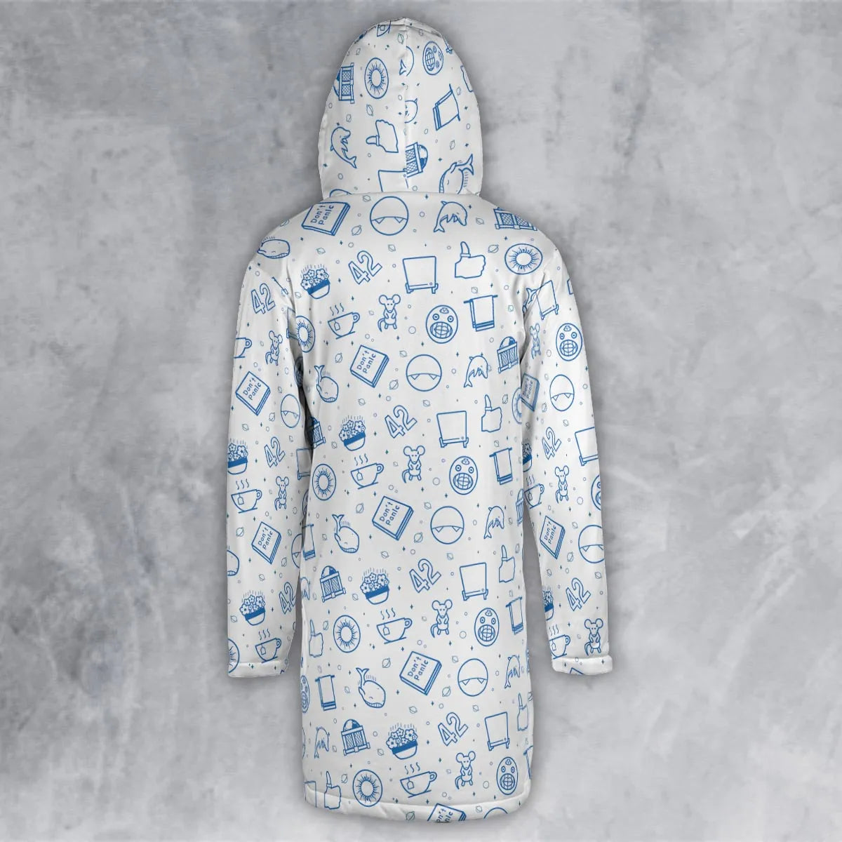 Hooded Cloak Coat - 6ATGR439