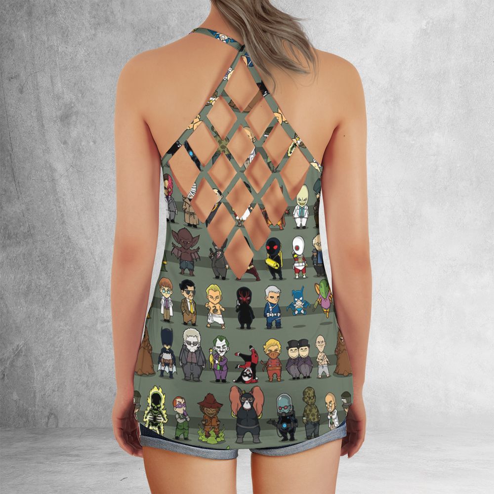 Criss Cross Tank Top - GZZV8DGD - - 3