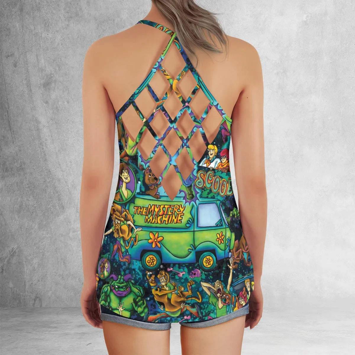 Criss Cross Tank Top - 67Q1W2UV