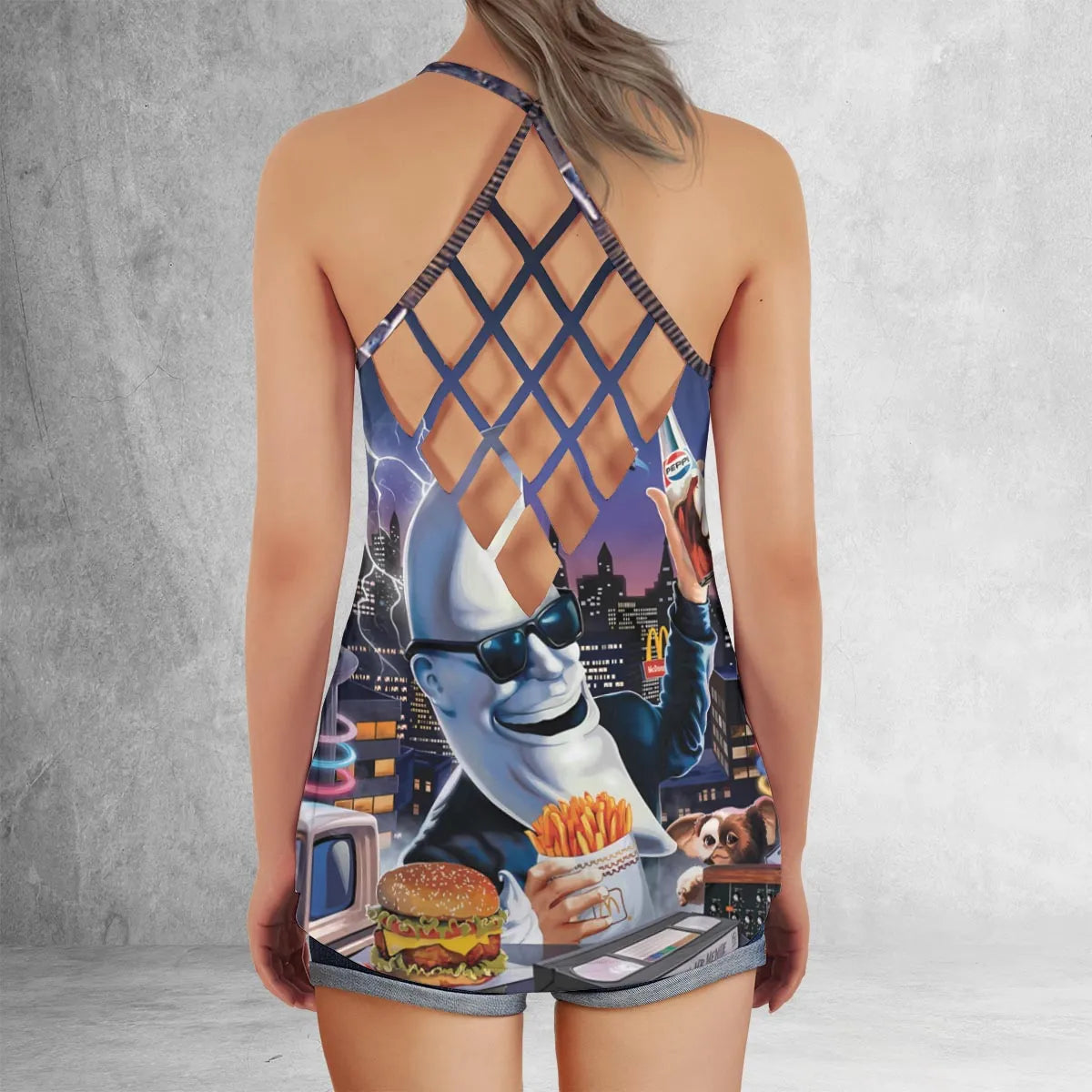 Criss Cross Tank Top - 2K14NUUY