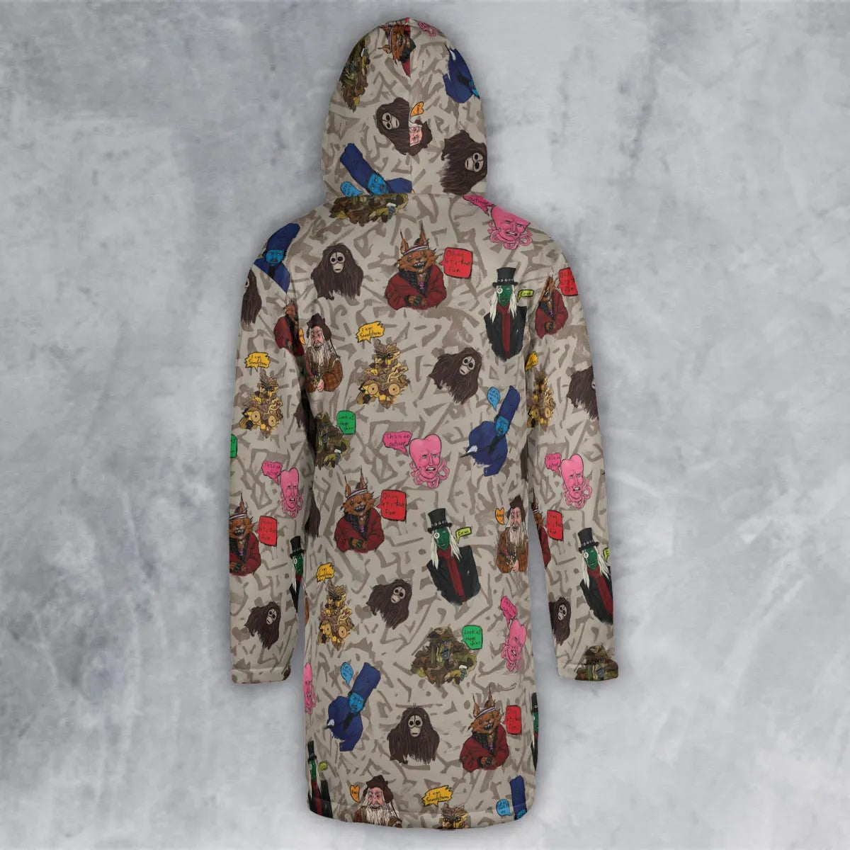 Hooded Cloak Coat - Z6S86USB