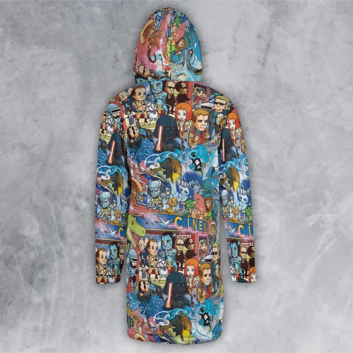 Hooded Cloak Coat - DWGWGERJ