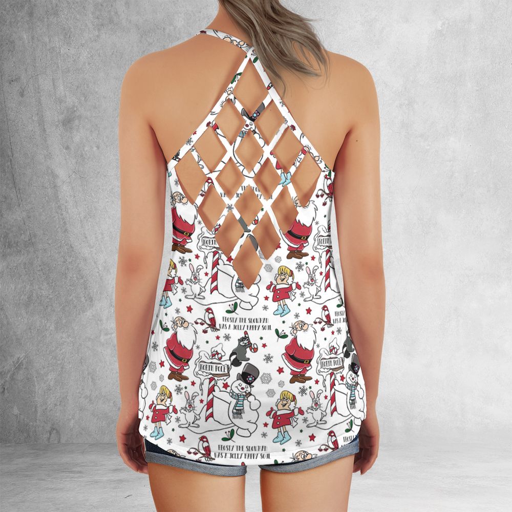 Criss Cross Tank Top - H8SDGG3N - - 3