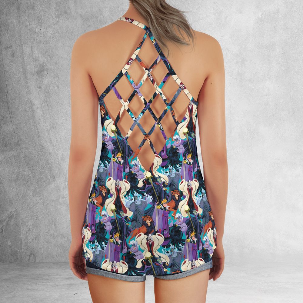 Criss Cross Tank Top - MXAHBJG1 - - 3