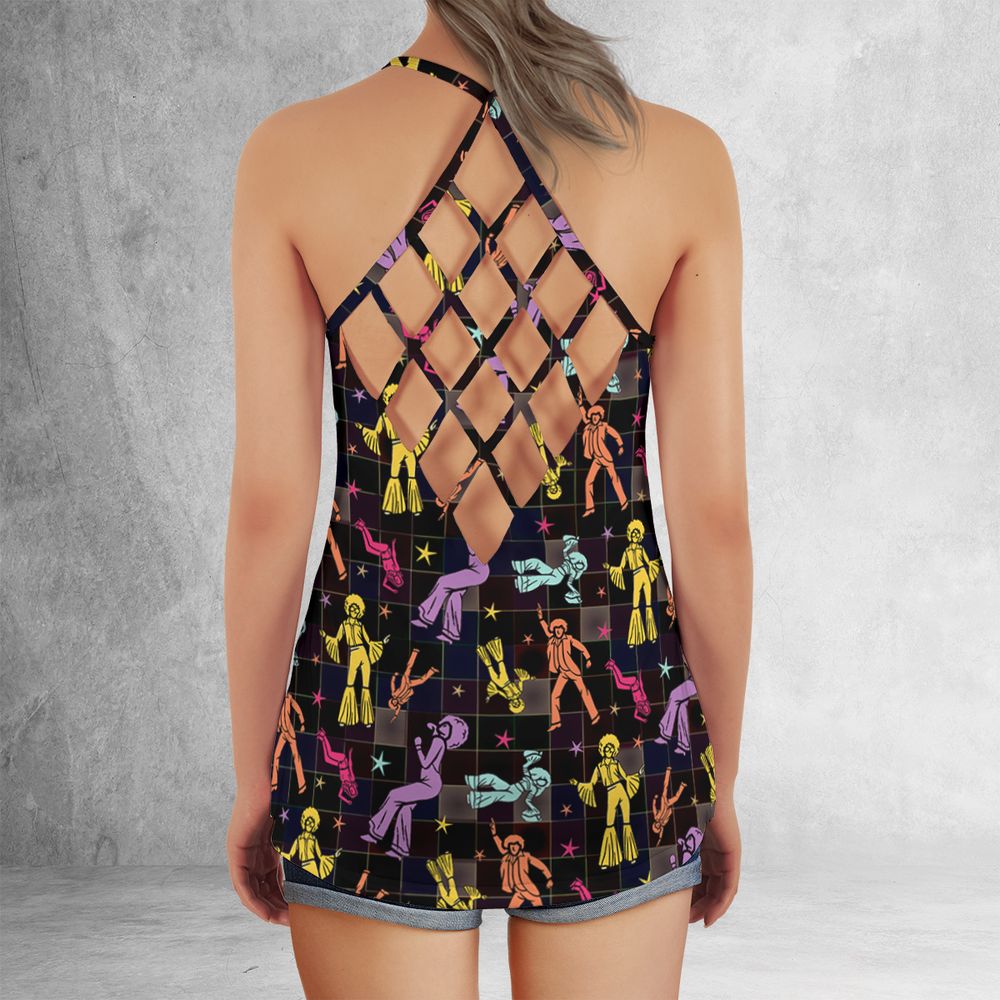 Criss Cross Tank Top - LX92NW87 - - 3