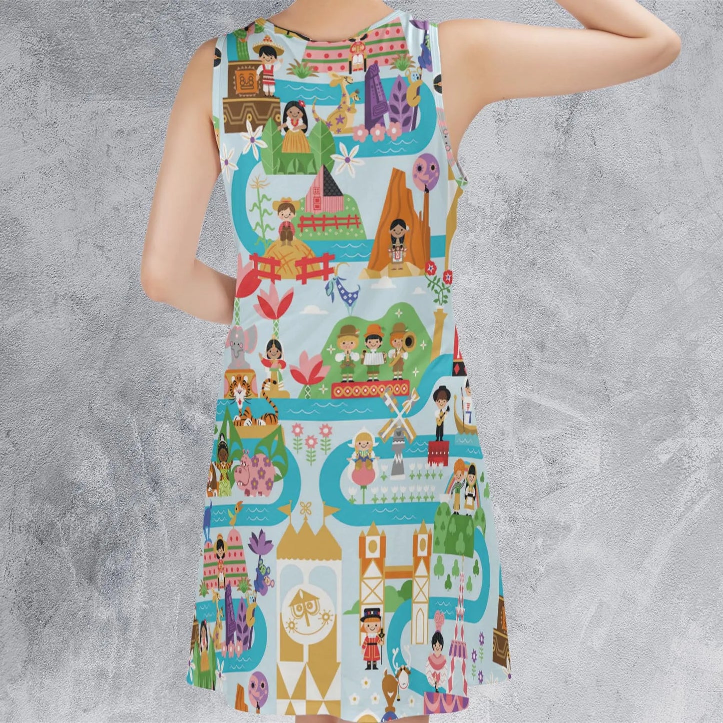 Sleeveless Dress - B2PFF45Y
