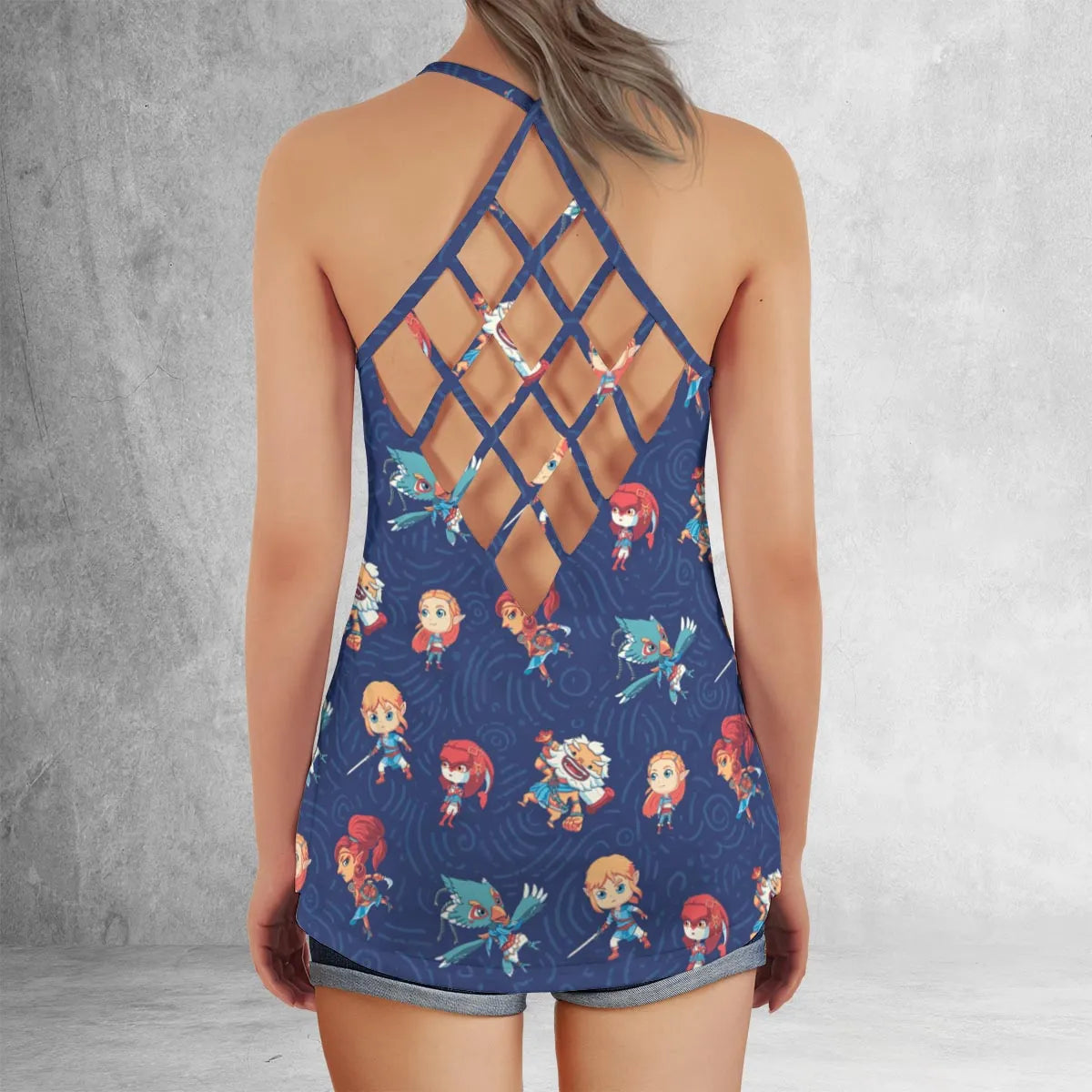 Criss Cross Tank Top - Y4AFMCR1