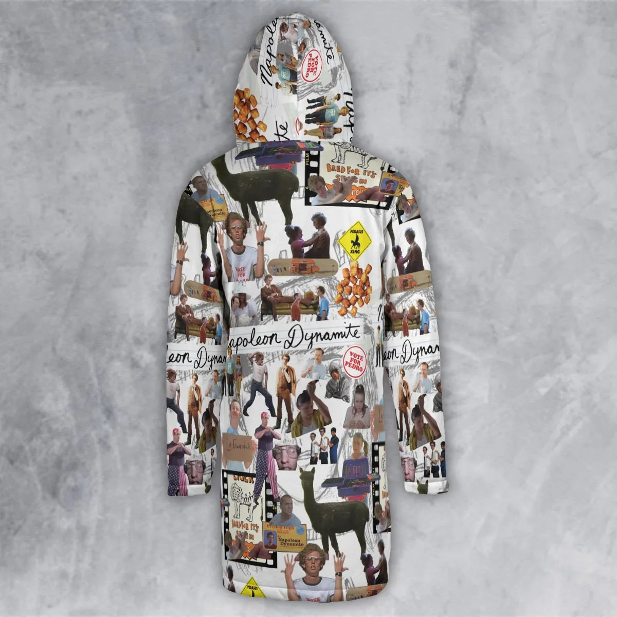 Hooded Cloak Coat - 4LT4YZU3