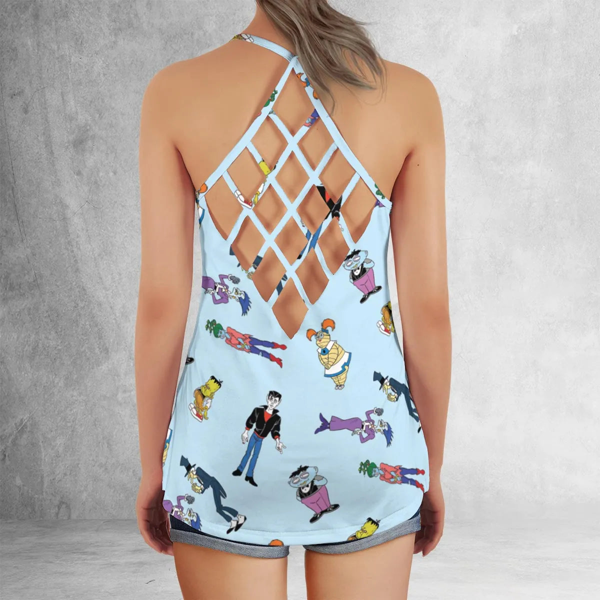 Criss Cross Tank Top - WGMC1TGT